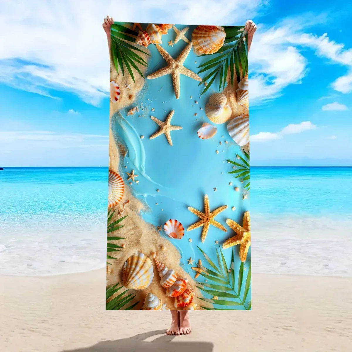 serviette-de-plage-colorée